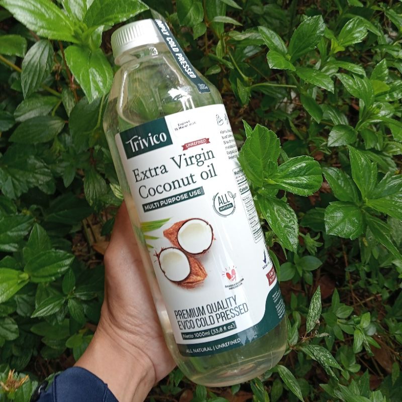 

TRIVICO - EXTRA VIRGIN COCONUT OIL 1 LITER / VCO MINYAK KELAPA MURNI ORGANIK 100%