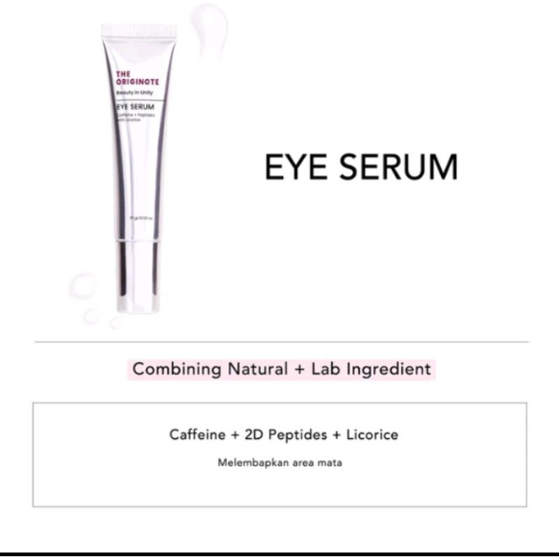 EYE SERUM THE ORIGINOTE