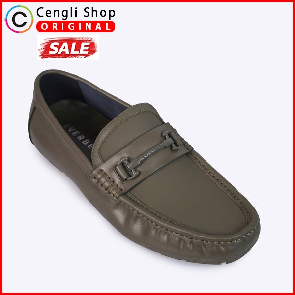 SEPATU EVERBEST PRIA TERBARU ORIGINAL PANSUS LOAFER HIJAU EM45