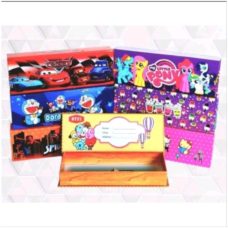 

kotak pensil dus murah/kotak pensil karton/pencil case