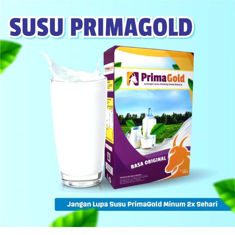 

Prima Gold Susu Kambing Etawa Susu Asam Urat Nyeri Sendi