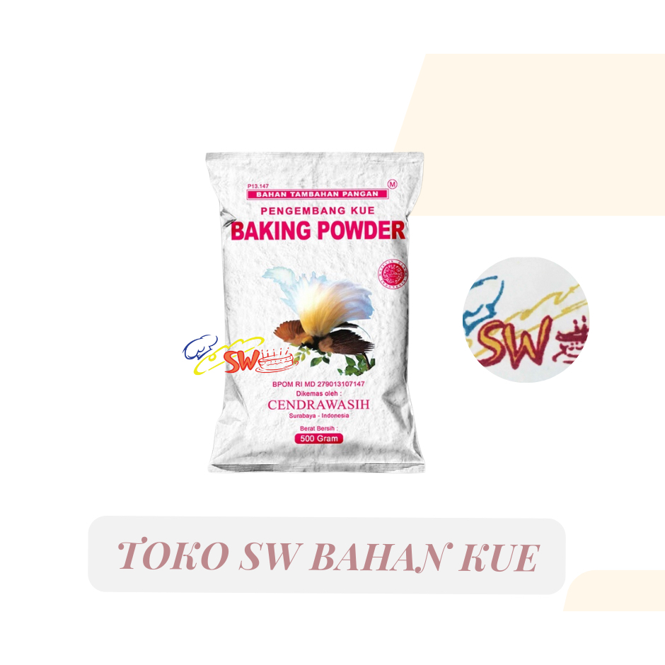 

BAKING POWDER CENDRAWASIH 500 GR