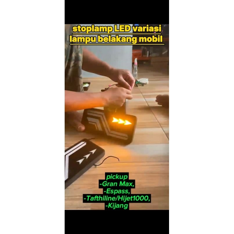 Lampu belakang variasi Mobil Pick-up Gran Max, espass, hijet1000, taft hiline