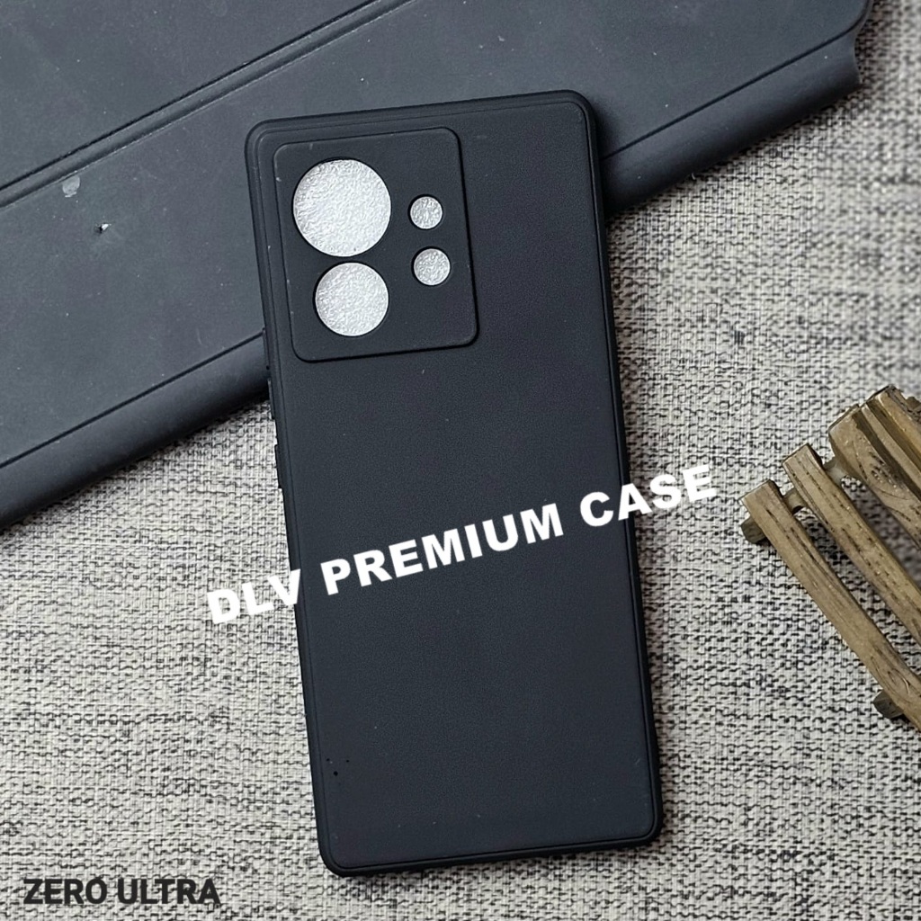 INFINIX ZERO ULTRA MACARON BLACK PREMIUM  SOFT CASE BLACK INFINIX ZERO ULTRA