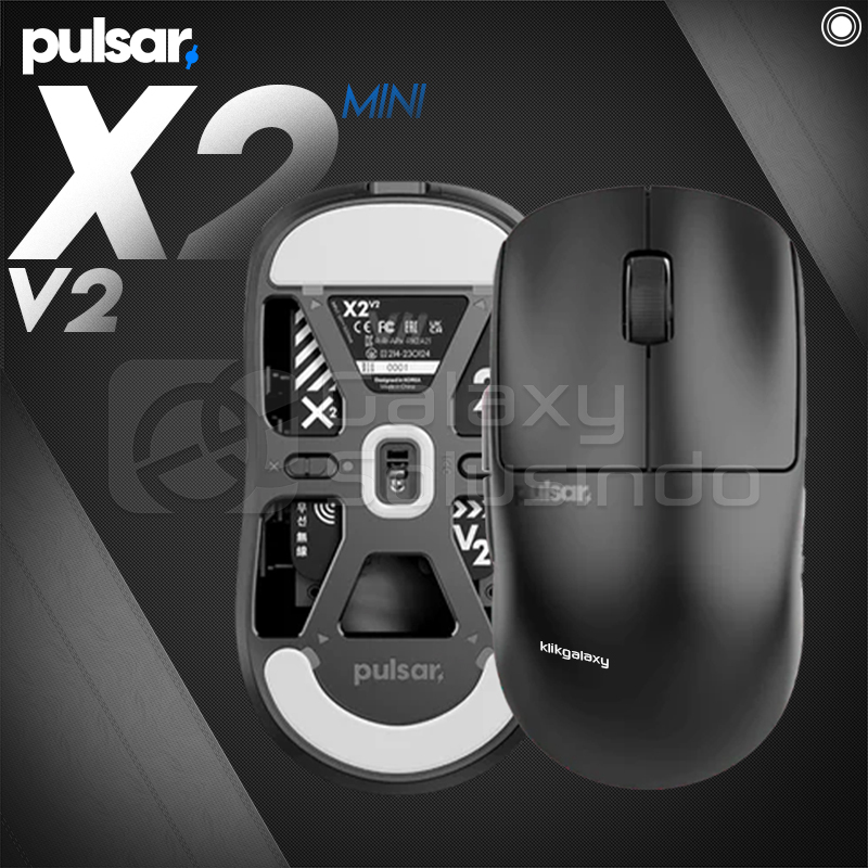 PULSAR X2 V2 Black Mini Wireless Gaming Mouse - PX2211