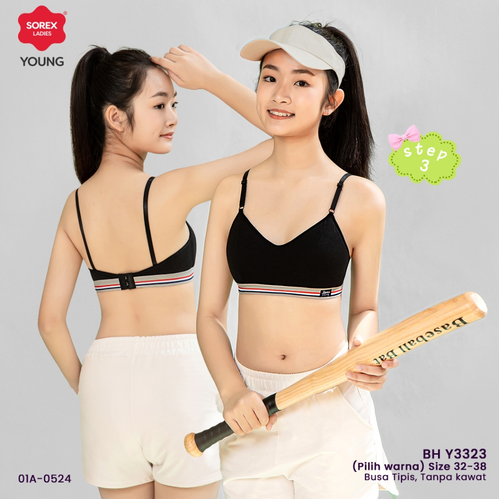 SOREX YOUNG BRA 3323 STEP 3 - BH REMAJA KAIT 2