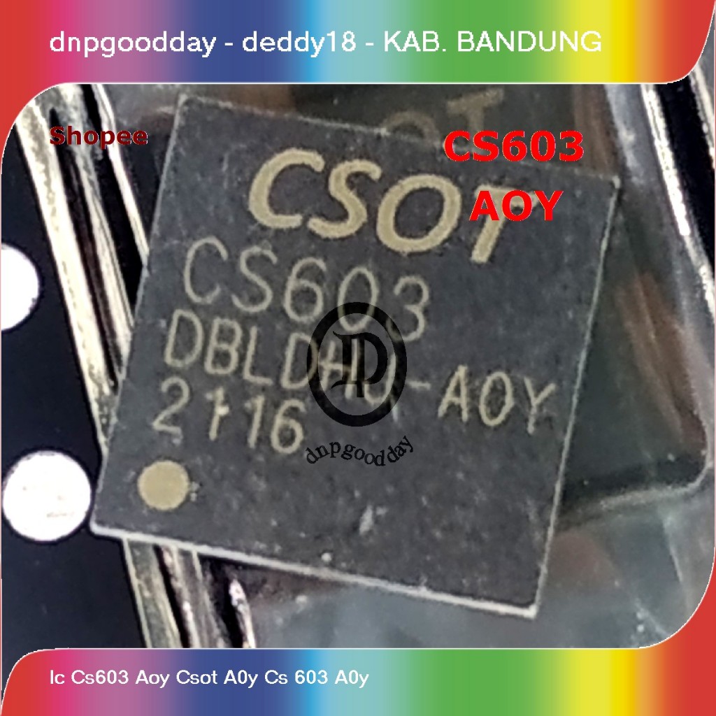 ic cs603 aoy csot a0y cs 603 a0y