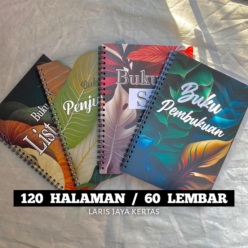 

BUKU ONLINE SHOP SPIRAL BUKU REKAP PENJUALAN BUKU LIST ORDER BUKU STOK BUKU PEMBUKUAN