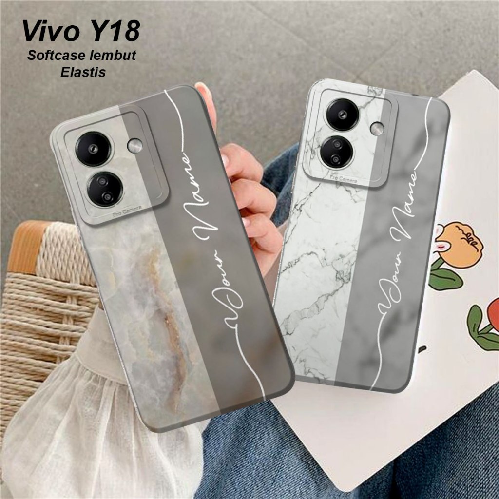 Case Hp Bisa Request nama Untuk Vivo Y18 Y28 Y03 Y100 5G Y36 4G Y27S V29E 5G Y12 Y20 Y12S V295G V25E