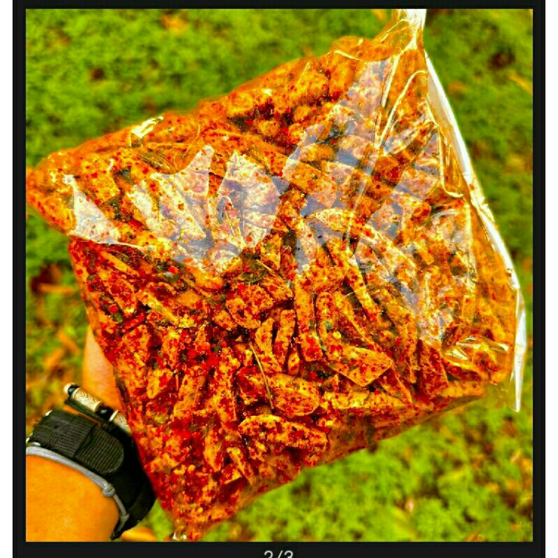 

basreng pedas daun jeruk 1kg