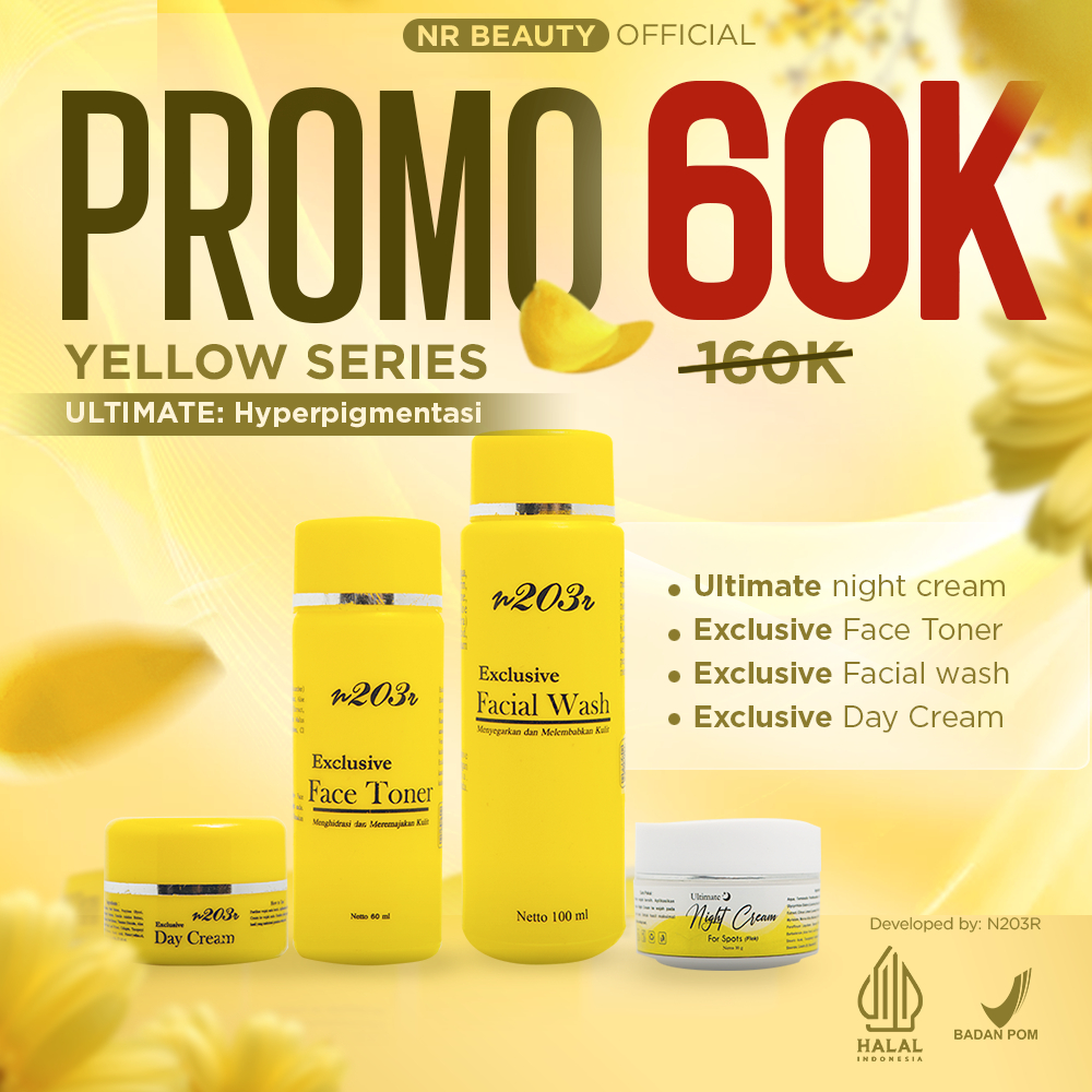 N203R Paket Skincare Yellow Series Ultimate (Flek) NR Beauty