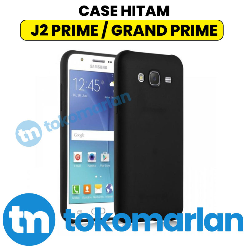 Black Matte Softcase Samsung Galaxy J2 Prime / Grand Prime
