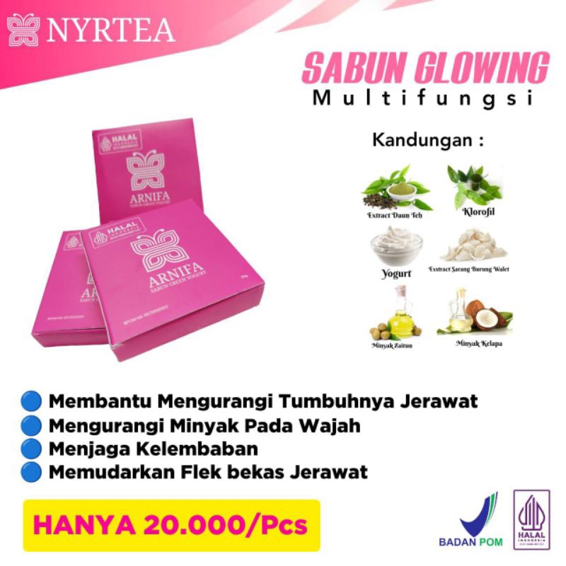 NYRTEA ARNIFA SABUN GLOWING MULTIFUNGSI