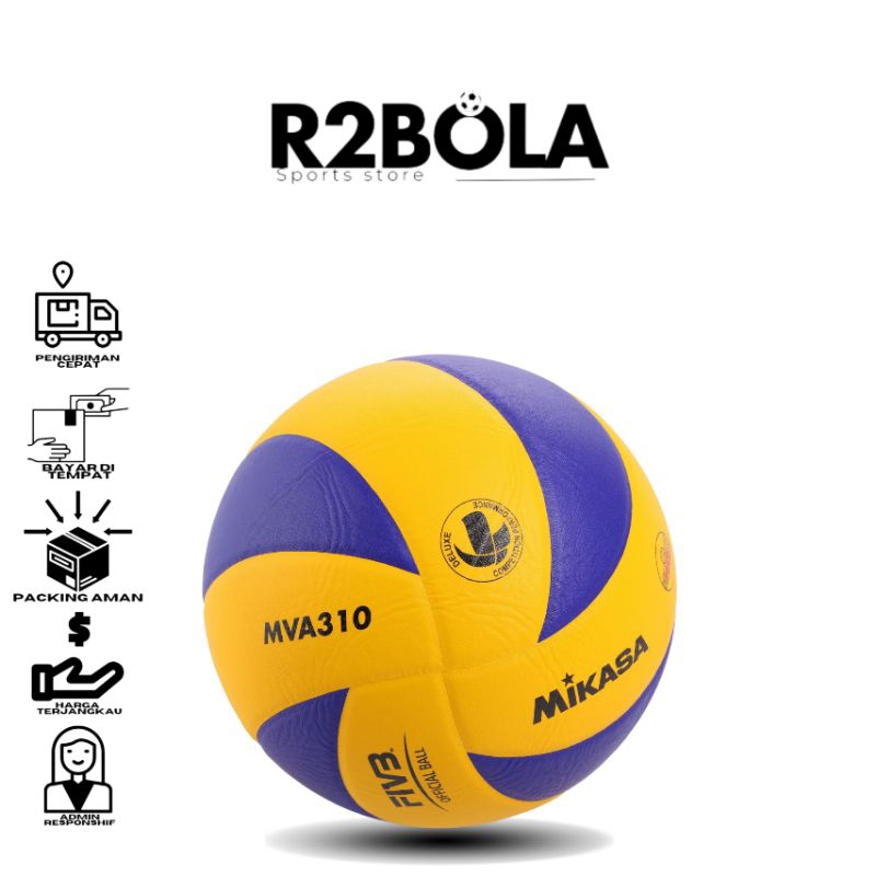Mikasa Bola Volly Mva 310 Japan Original