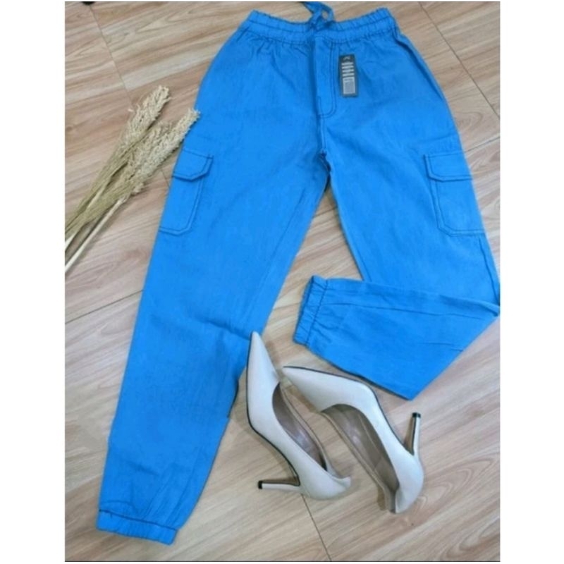 JOGER CARGO/JOGER JEANS CARGO/CELANA JOGER/JOGER CELANA WANITA