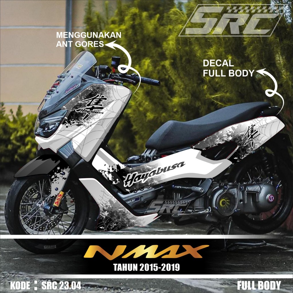 COD Decal Sticker Full Body Yamaha Nmax Old Lama Tahun 2015 2016 2017 2018 2019 Sticker Nmax Lama Ha