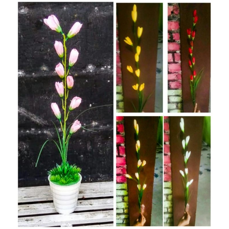 Sedap malam bunga hias artificial imitasi palsu plastik