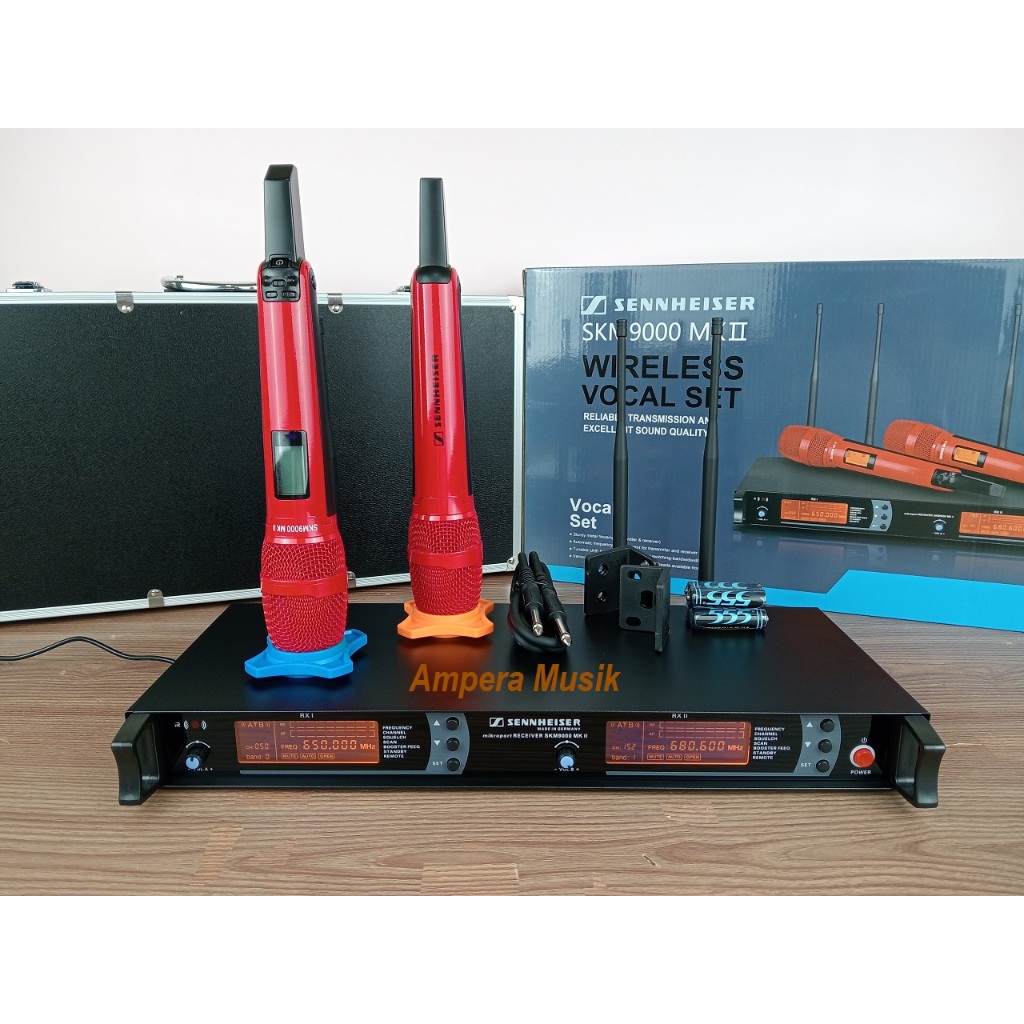 Mic wireless SENNHEISER SKM 9000 MKII MERAH / SKM 9000 MKII MERAH