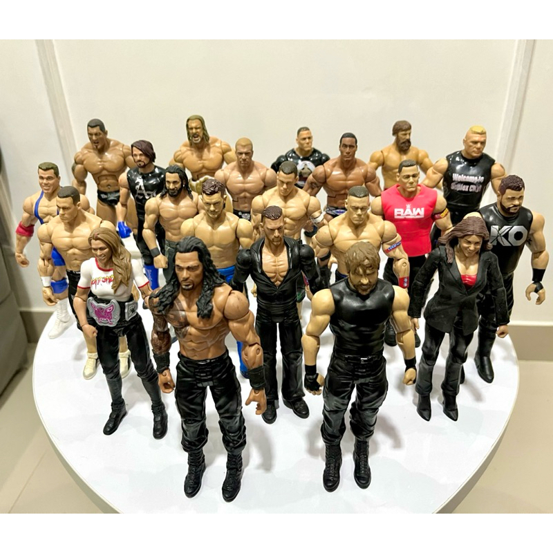 ACTION FIGURE SMACKDOWN WWE WWF ORIGINAL MATTEL TM WWE JAKKS Pasific