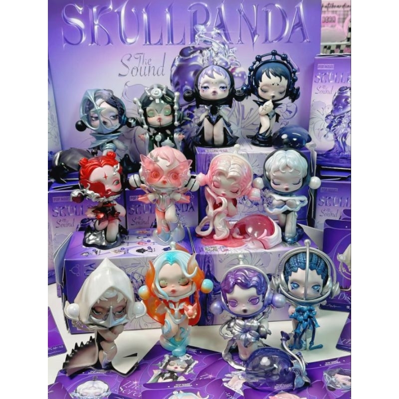 Blind Box Skull Panda The Sound (terbaru) Skullpanda