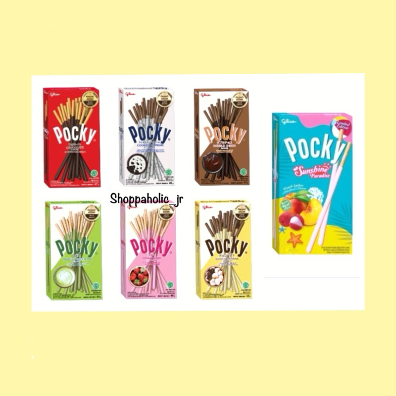 

POCKY Cokelat Strawbery Matcha