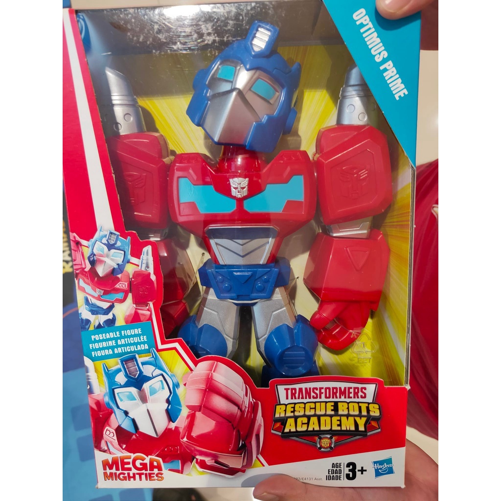 IMPOR TERBARU Original Hasbro Robots Academy Mega Mighties Transformers Optimus