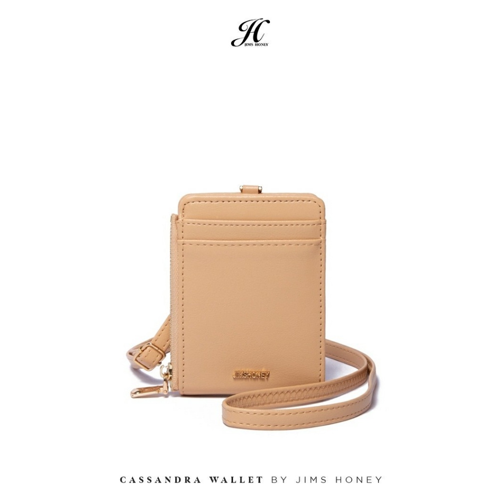 

KODE Q74F JIMS HONEY CASSANDRA WALLET Original Card Holder Lanyard Dompet Kartu Dompet Multifungsi