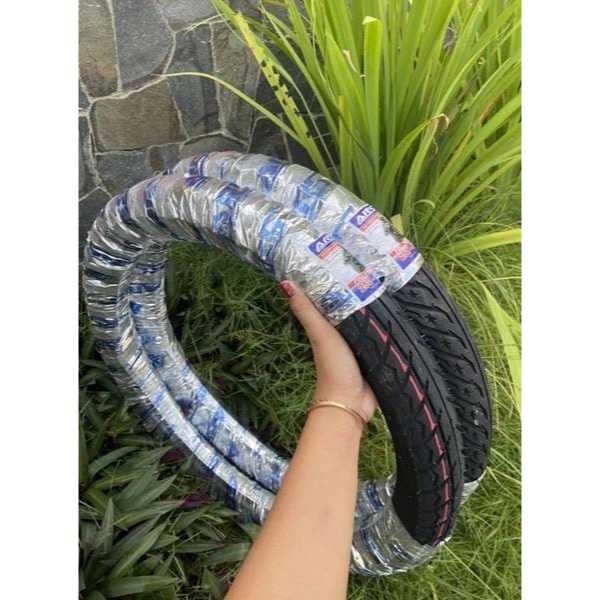 ban ukuran 250 ring 17 dan 275 ring 17 sepasang depan belakang cocok untuk supra karisma revo shogun