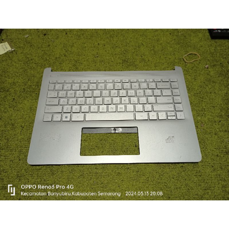 FRAME KEYBOARD LAPTOP HP 14s-dq 14s-fq ORIGINAL CABUTAN NORMAL