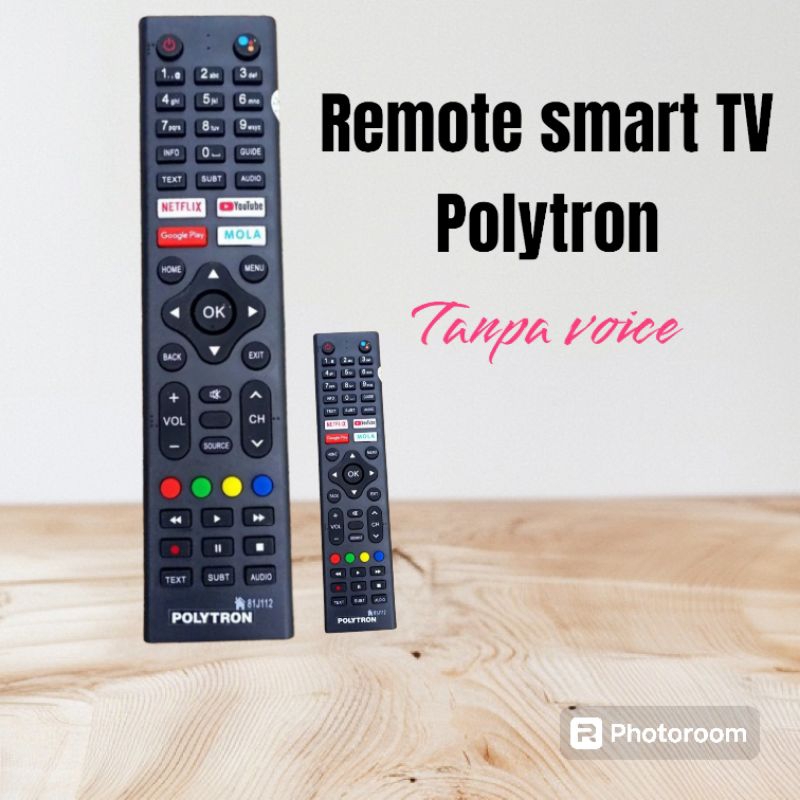 Remote smart tv Polytron/Remot tv polytron android smart tv