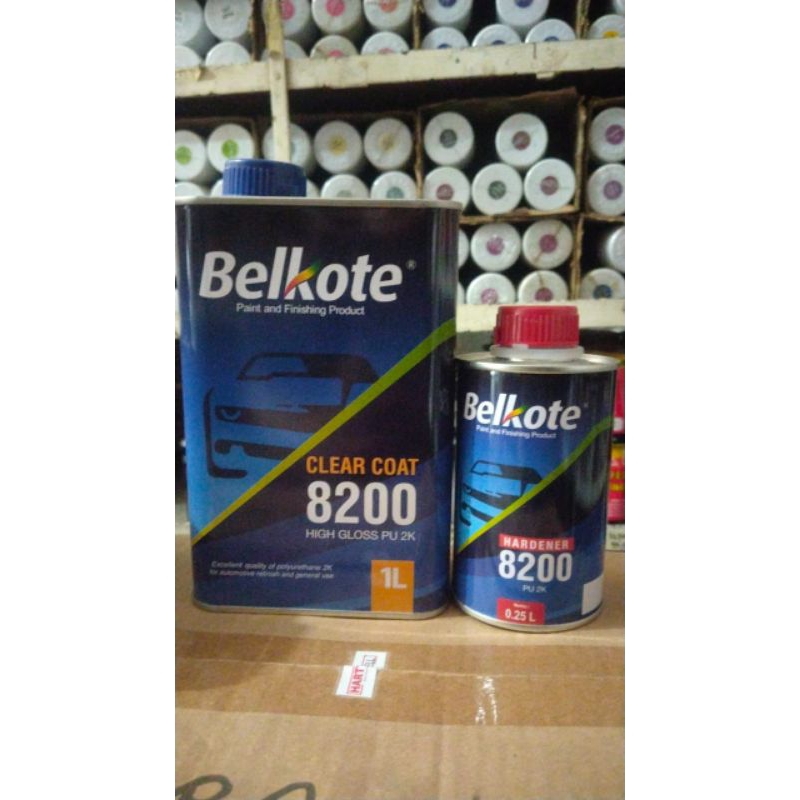 CLEAR BELCOTE 8200 PU 2K,VERNIS