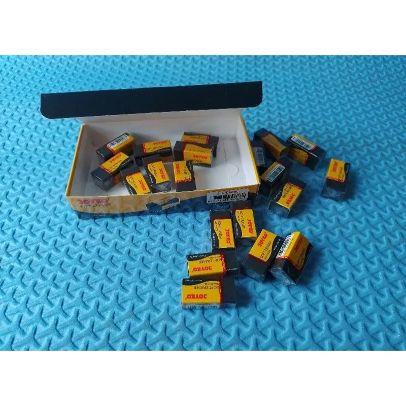 

10 PCS PENGHAPUS JOYKO SOFT ERASER HITAM