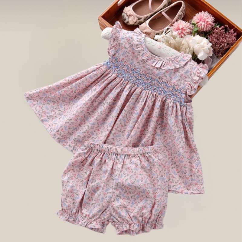 Onnieoppa | YOU GLENA Baby Hand Smocked Set