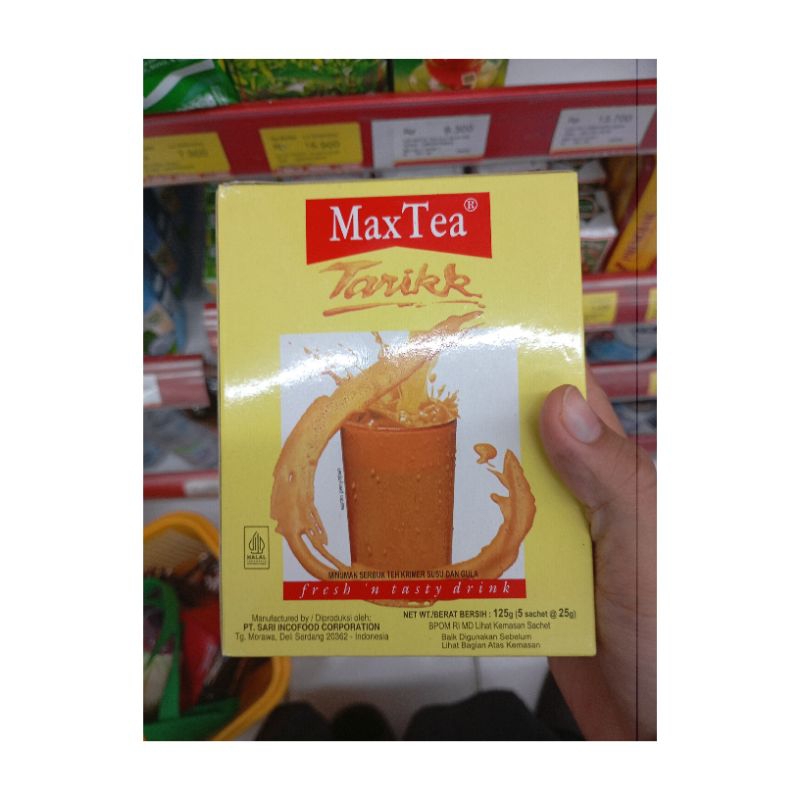 

MAX TEA TARIK ISI 5 X 25GR