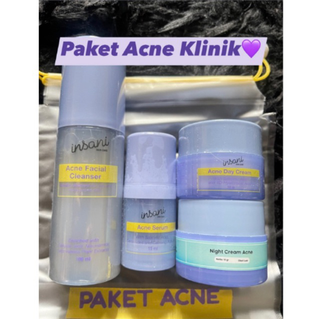 insani Skincare/Paket Acne Klinik insani skincare