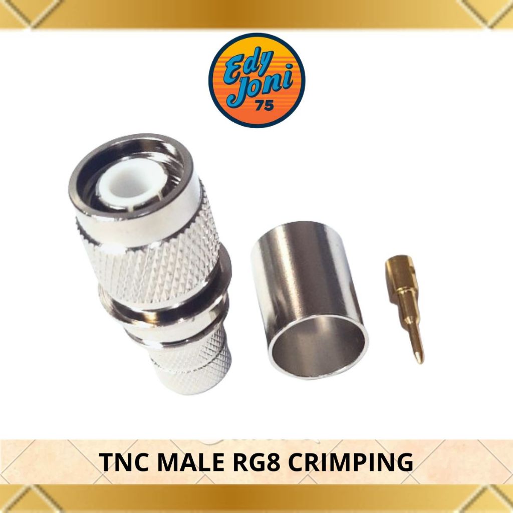 KONEKTOR ADAPTER TNC MALE CRIMPING LMR400/CNT/400/Rg8