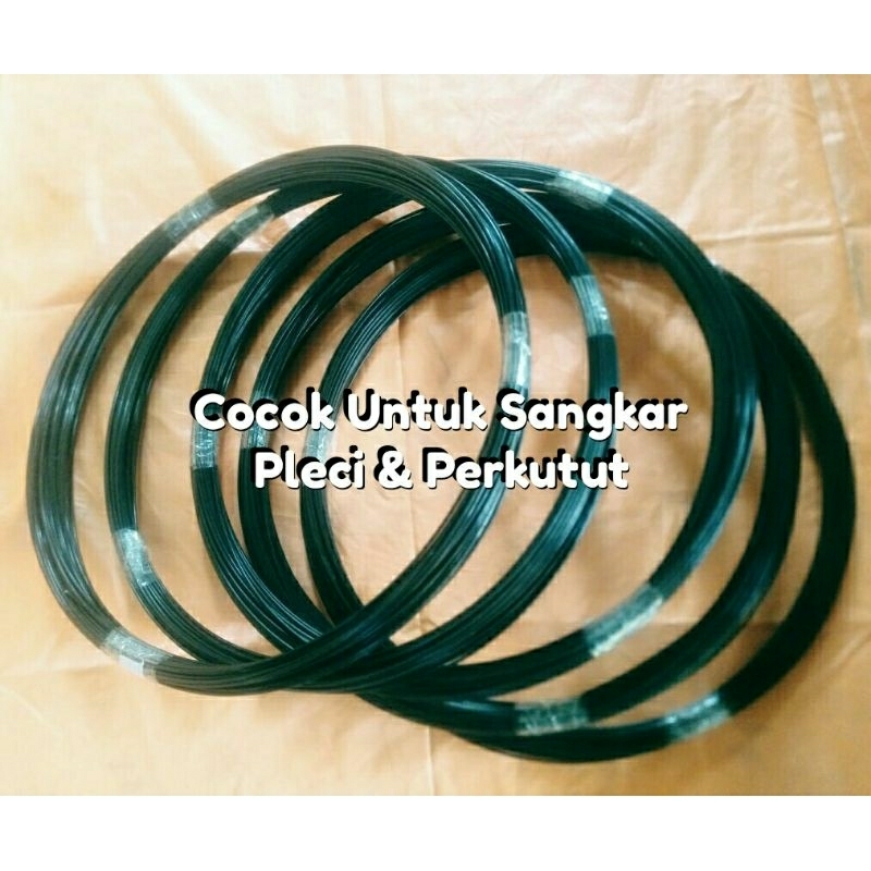 Fiber Sangkar Burung Ukuran Kecil 1 Mili s/d 1,5 Mili panjang 10 s/d 1OO meter