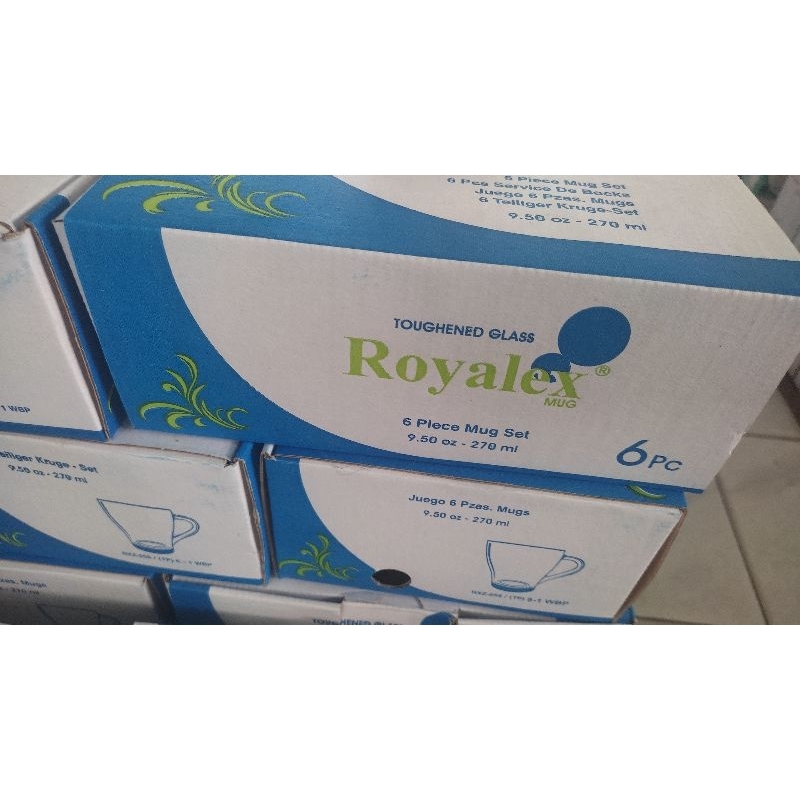 GELAS KOPI SET ISI 6 ROYALEX