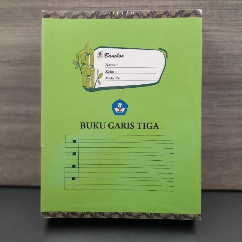 

Buku tulis garis 3 Bamboo 38 lembar