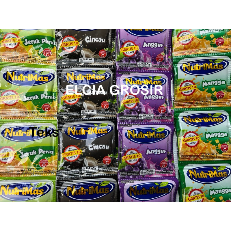 

NUTRIMAS PROMO 1 renceng GRATIS 10sct