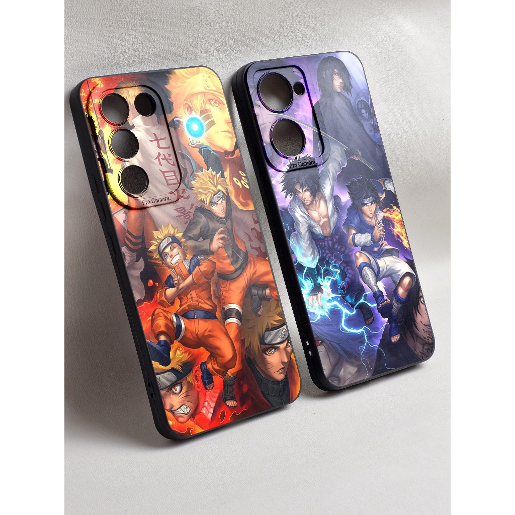 Soft Case Naruto Vivo Y21s Y20s Y12s Y03 Y18 Y100 Y17s Y35 Y36 Y16 Y22 Y27 5G Y02 V29e V25e Y30i Y50