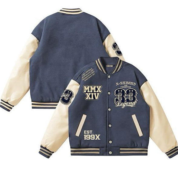 Jaket Varsity One Layer Forgotten Pe Fleece 280