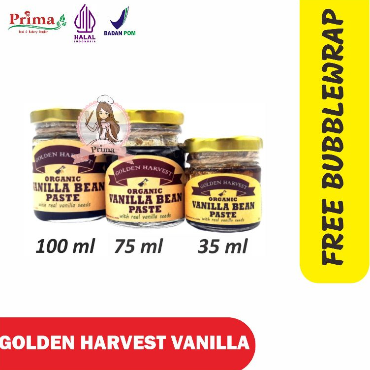 

Vanilla bean paste - Golden Harvest