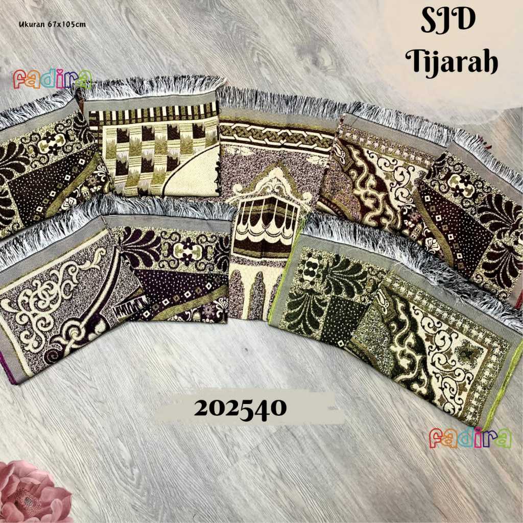 Sajadah tijarah/Sajadah motif/Sajadah by fadira