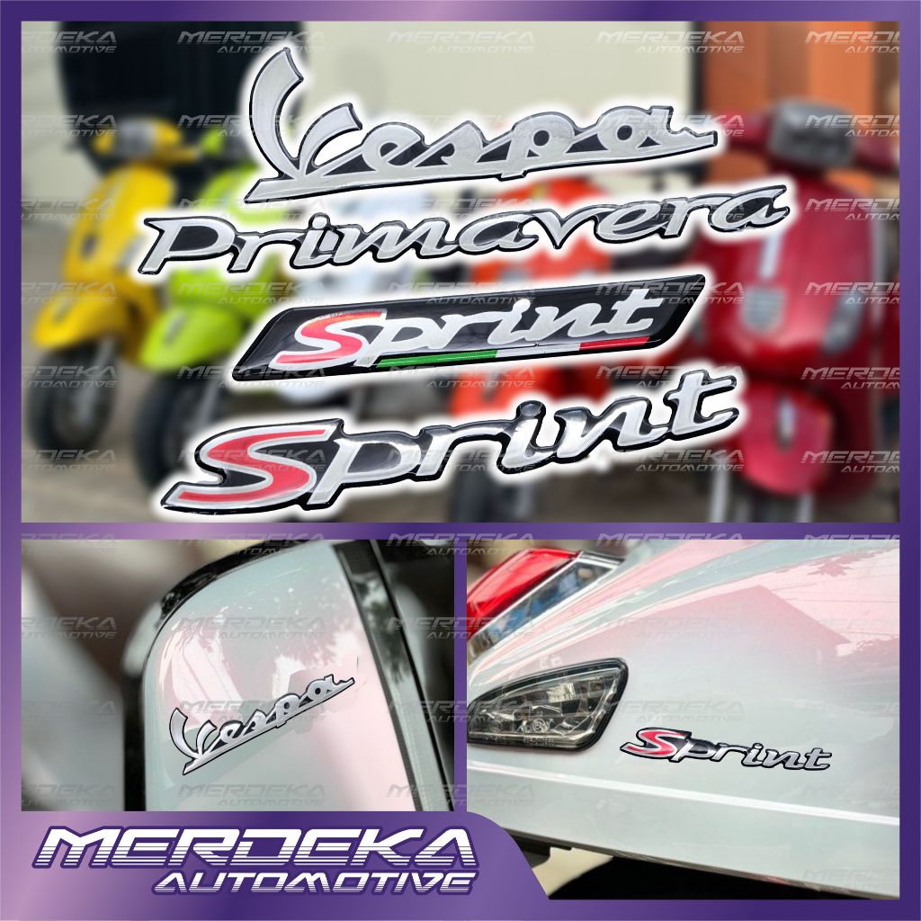 emblem timbul vespa listrik | emblem timbul logo vespa listrik