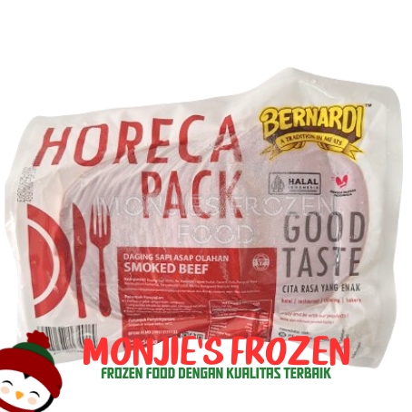 

BERNARDI Smoked Beef HORECA 500gr - DAGING SAPI ASAP Olahan