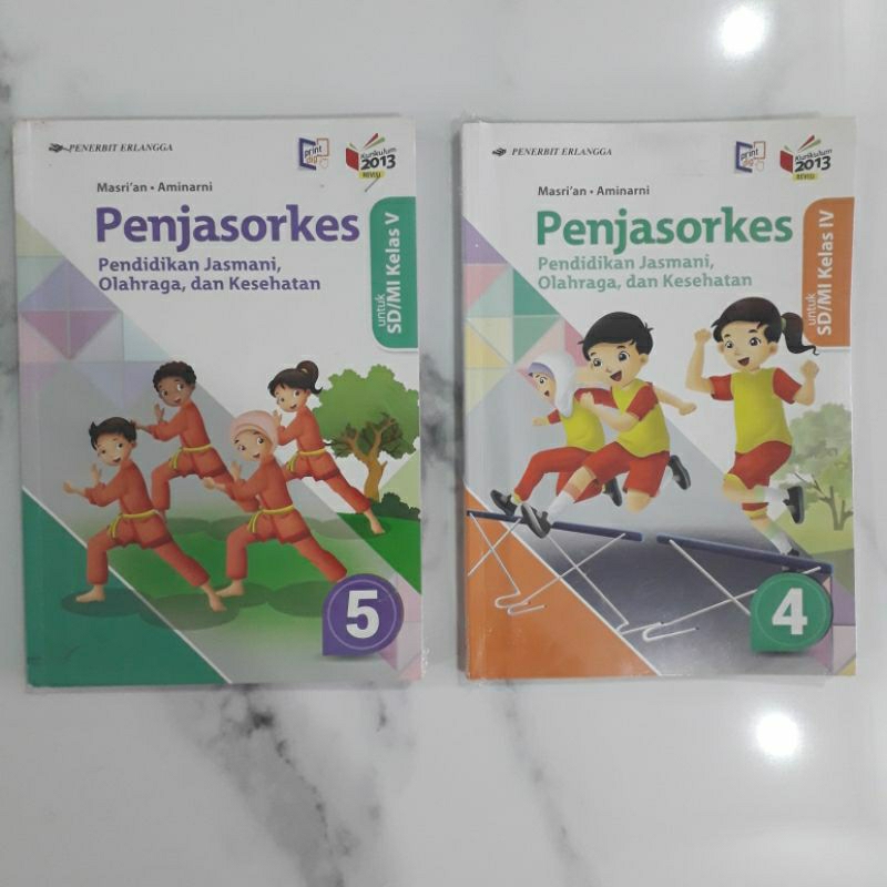 PJOK ERLANGGA ORIGINAL Kelas 4 & 5 SD