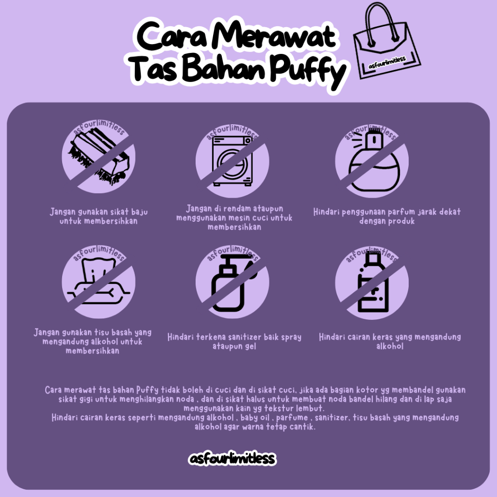 Kualitas Super Wonton - Tas Wanita Parasut Puffy Bag Slingbag Gratis 2 Tali Tali Macrame Slingbag