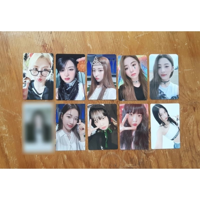 [OFFICIAL] Le sserafim Yunjin, Kazuha, Eunchae, Chaewon Photocard PC.