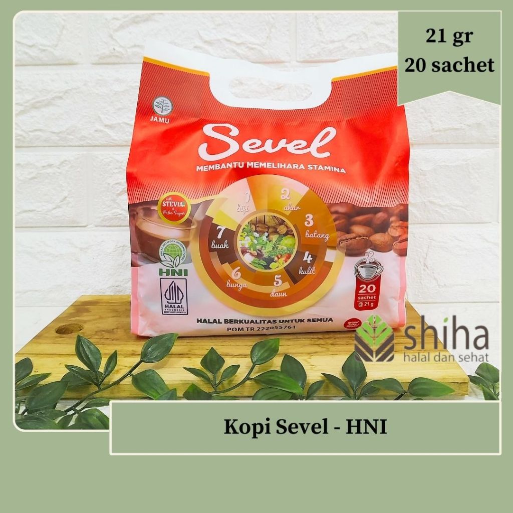 

KOPI 7 ELEMEN (SEVEL) Minuman Kopi Sachet Warung Shiha HNI